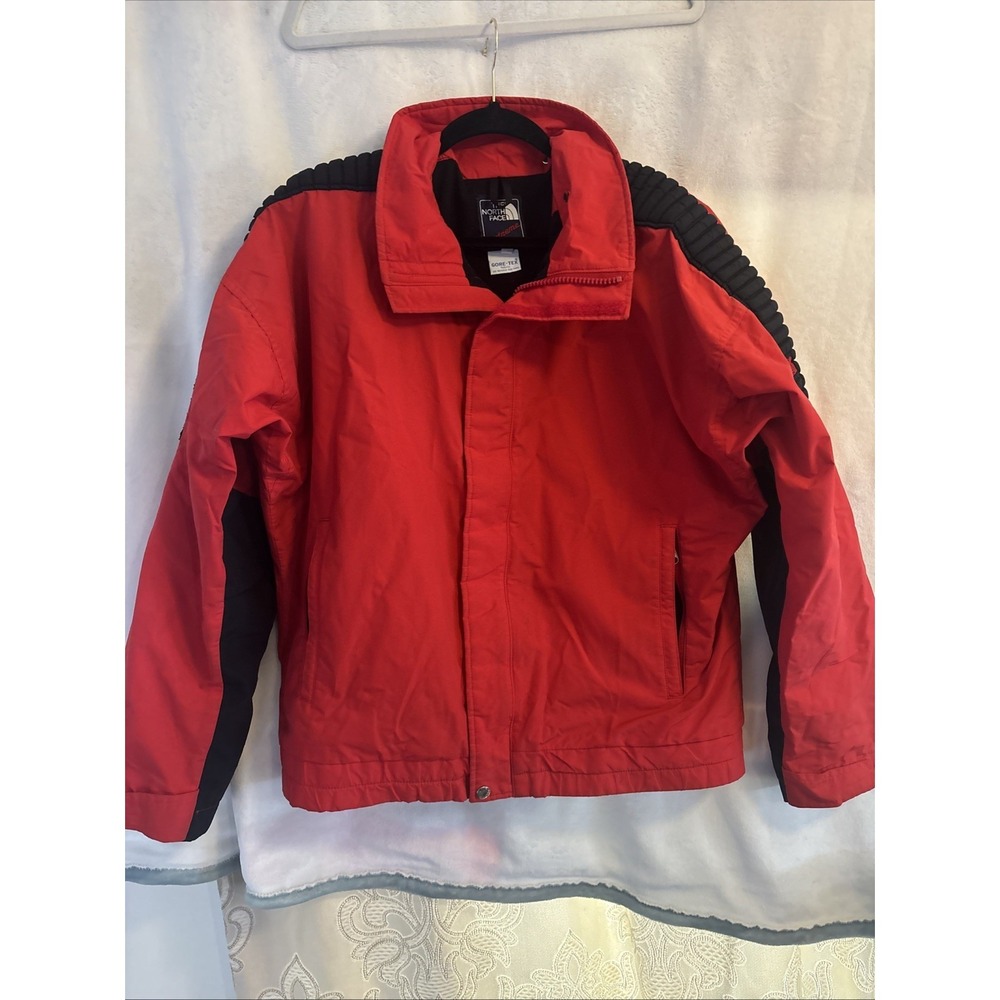 THE NORTH FACE large Extreme Z  GORE-TEX JACKET MADE IN USA  RED BLACK